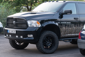 black Ram 1600 pickup truck