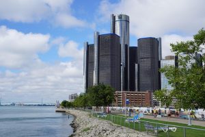 Detroit, MI Skyline