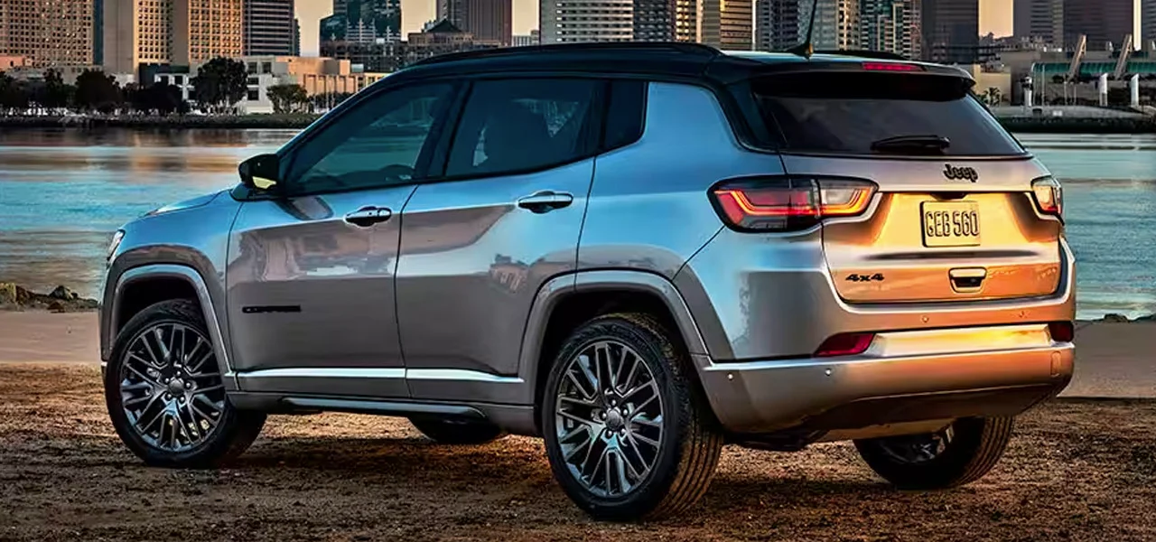 A 2024 Jeep Compass promotional image