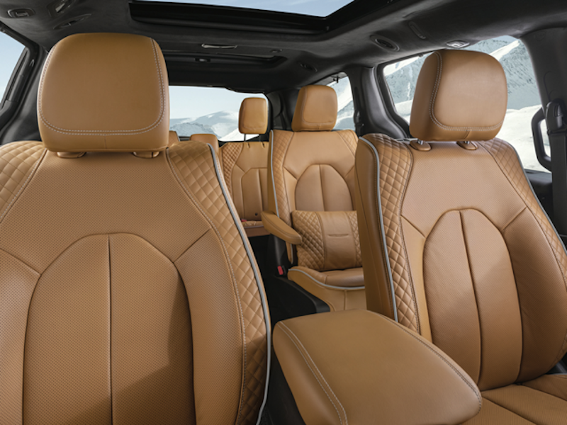 The 2024 Chrysler Pacifica interior