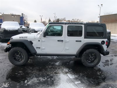 2026 Jeep Wrangler WRANGLER 4-DOOR WILLYS