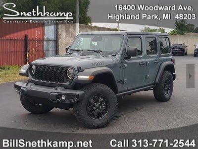 2026 Jeep Wrangler WRANGLER 4-DOOR WILLYS