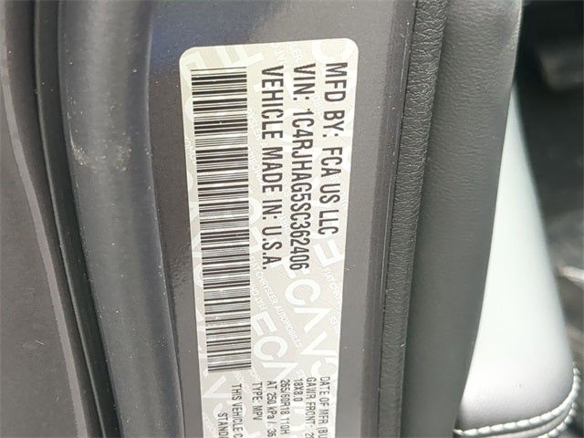 2025 Jeep Grand Cherokee GRAND CHEROKEE ALTITUDE X 4X4