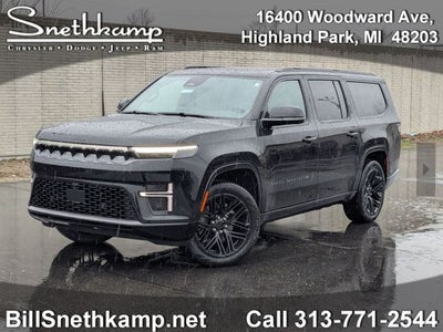 2026 Jeep Grand Wagoneer GRAND WAGONEER L LIMITED RESERVE 4X4