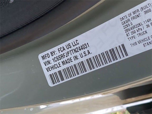 2026 RAM Ram 1500 RAM 1500 LARAMIE CREW CAB 4X4 5'7' BOX