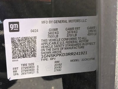 2024 Chevrolet Tahoe 4WD Z71