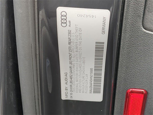 2017 Audi A4 2.0T Premium